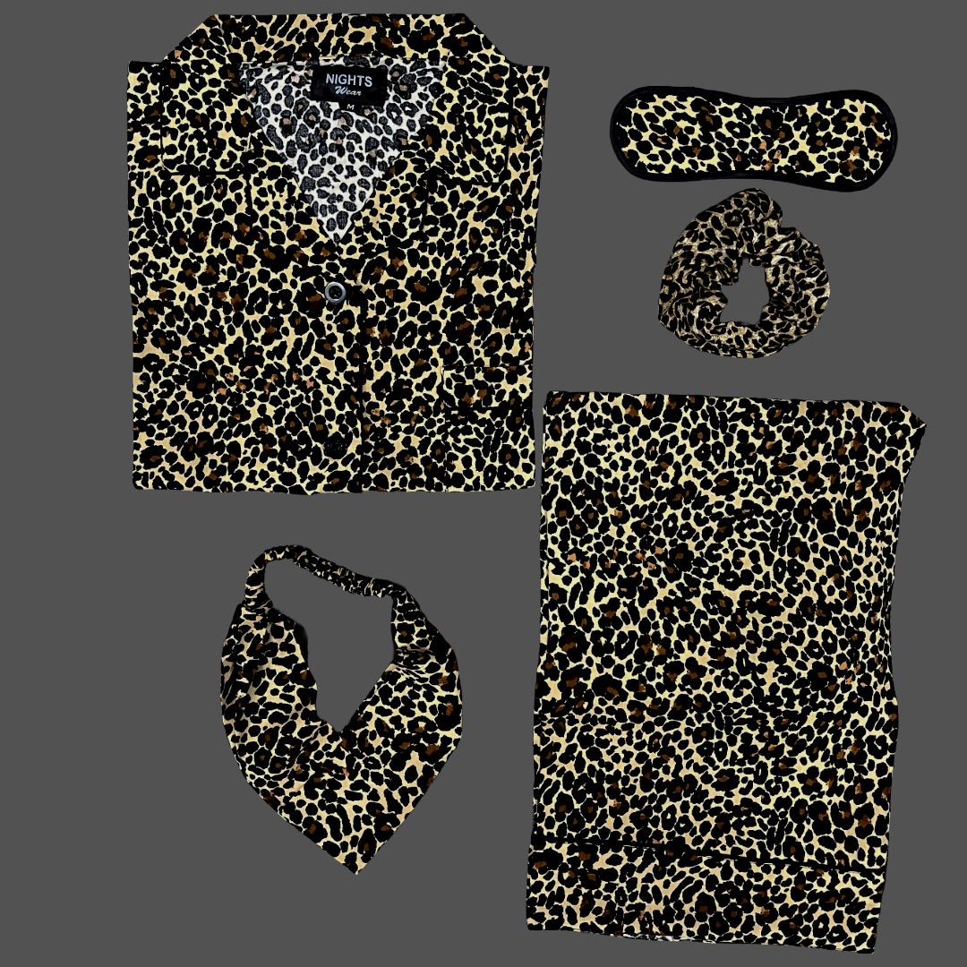 SUMMER LINEN PJ's SET - 1035