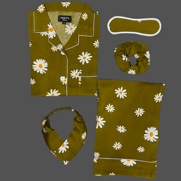 SUMMER LINEN PJ's SET - 1038