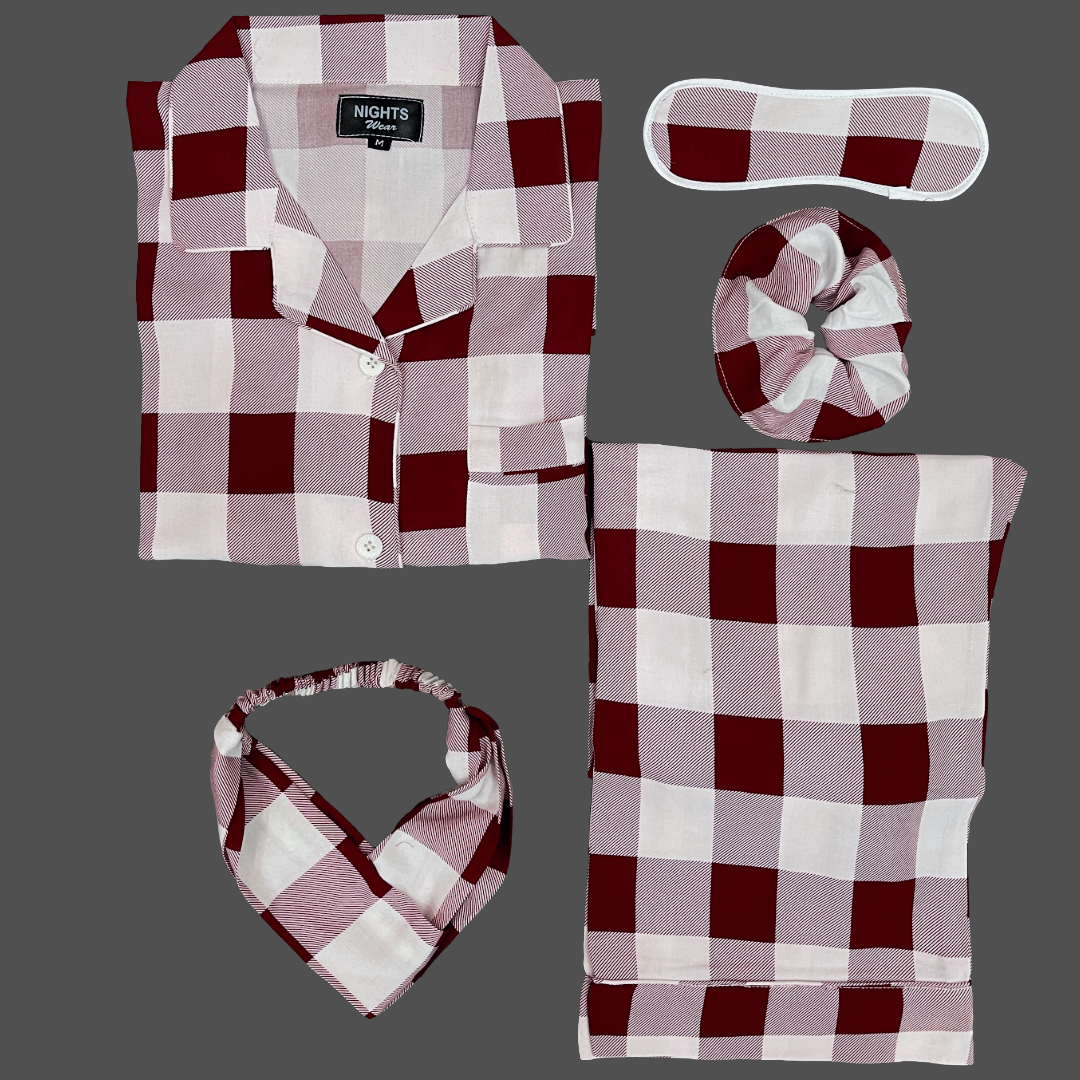 SUMMER LINEN PJ's SET - 1040