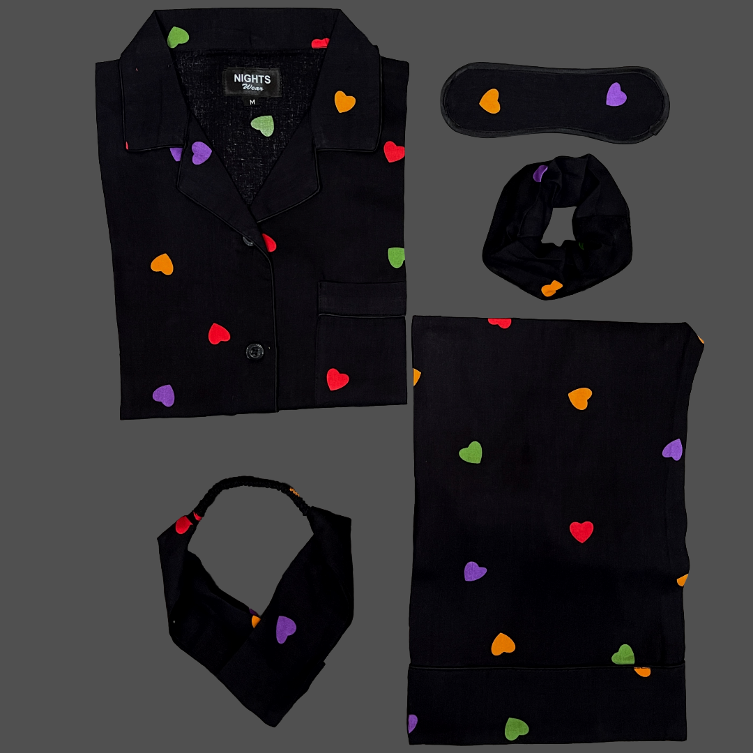 SUMMER LINEN PJ's SET - 1041