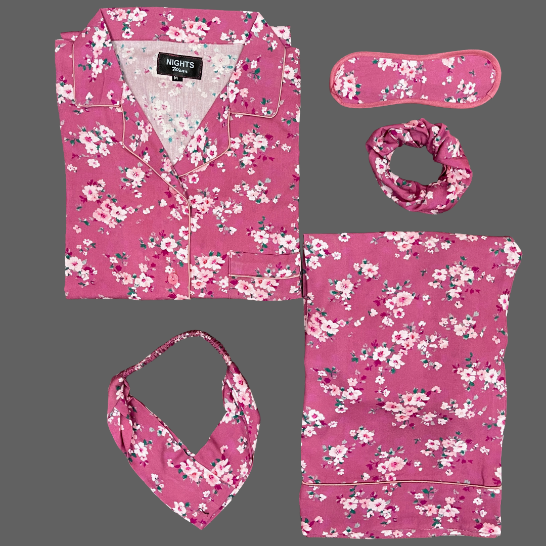 SUMMER LINEN PJ's SET - 1032