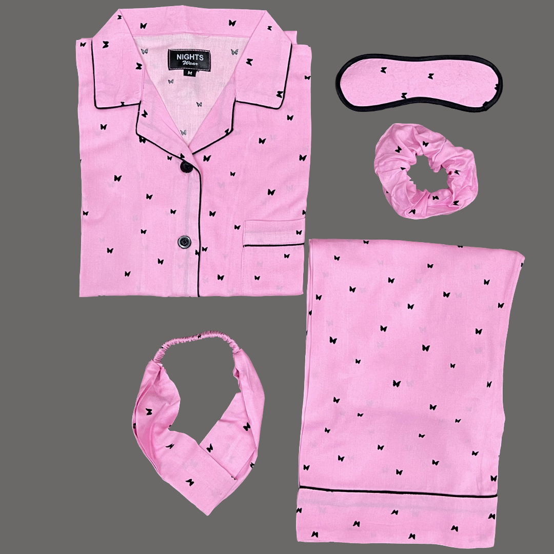 SUMMER LINEN PJ's SET - 1034