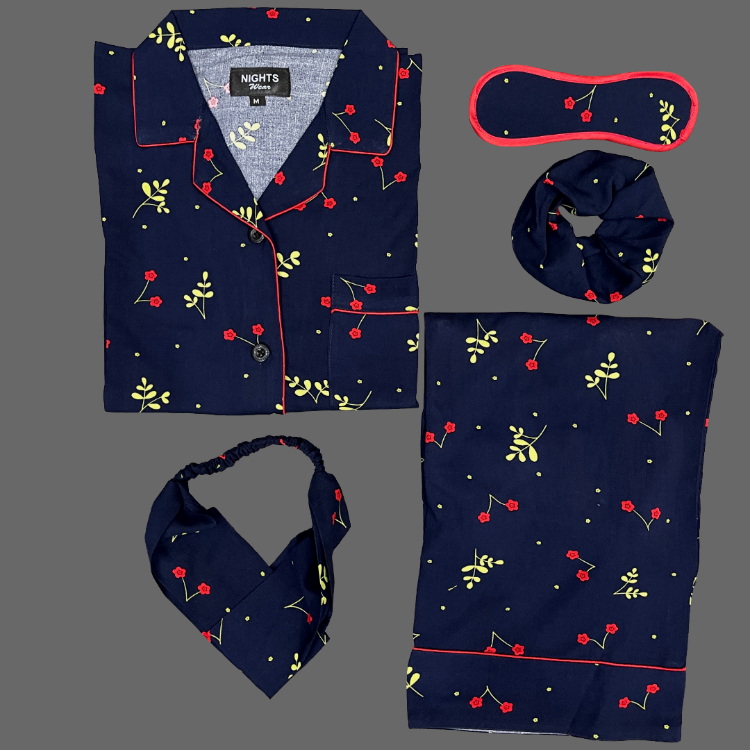 SUMMER LINEN PJ's SET - 1062