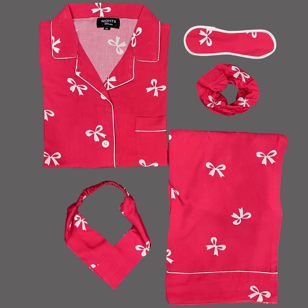 SUMMER LINEN PJ's SET - 1050