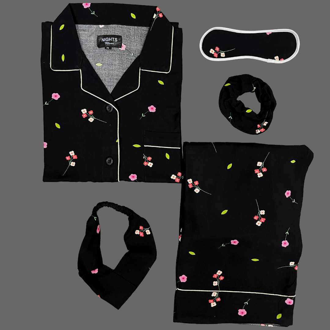 SUMMER LINEN PJ's SET - 1079