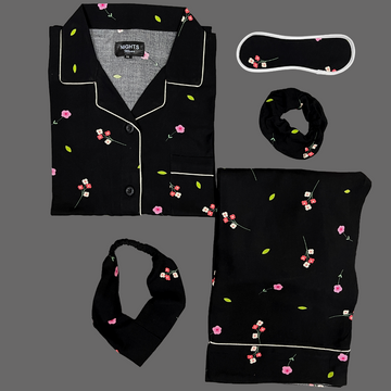 SUMMER LINEN PJ's SET - 1079