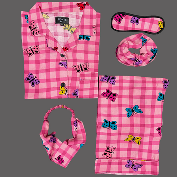 SUMMER LINEN PJ's SET - 1055
