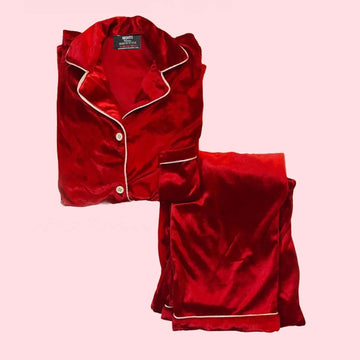 RED Velvet Pj's Set- V-13