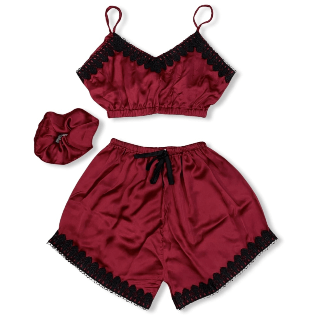 Mehron Silk Top & Short – S-17 - NIGHTS WEAR