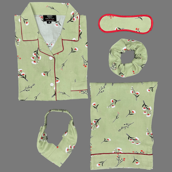 Summer Linen PJ's- L-677