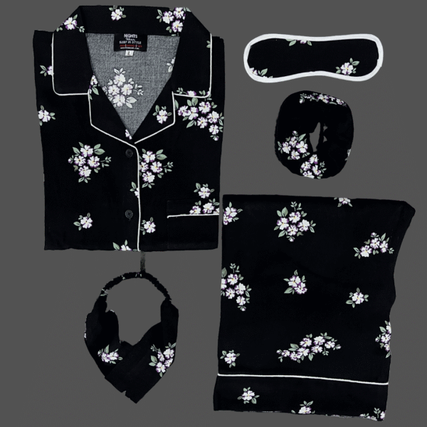 Summer Linen PJ's Set- L-865