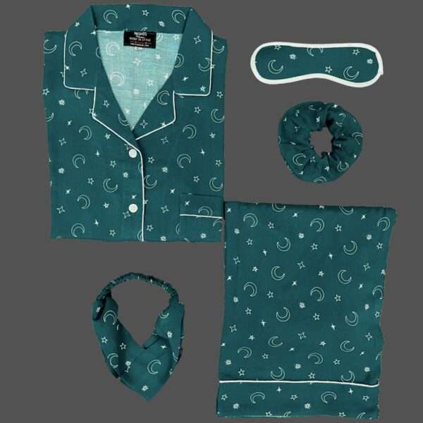 Summer Linen PJ's Set- L-864