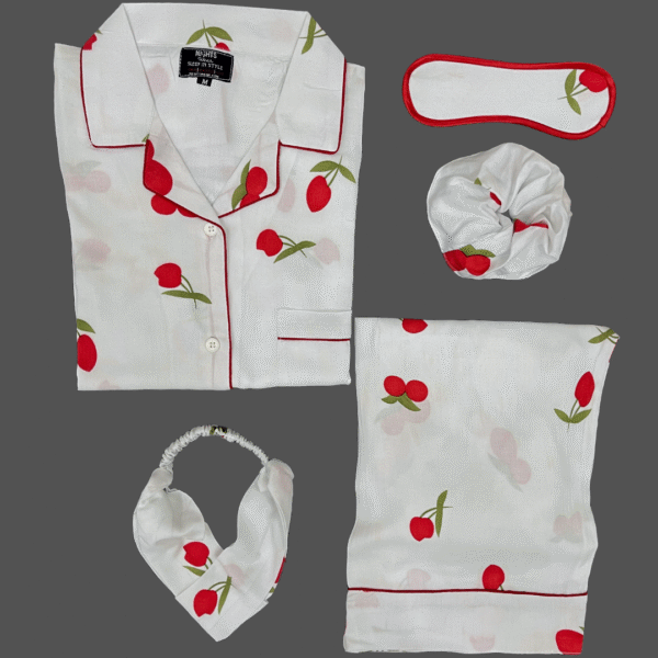 Summer Linen PJ's Set- L-813