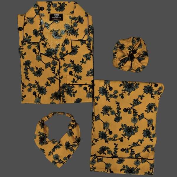 Summer Linen PJ's Set- L-823