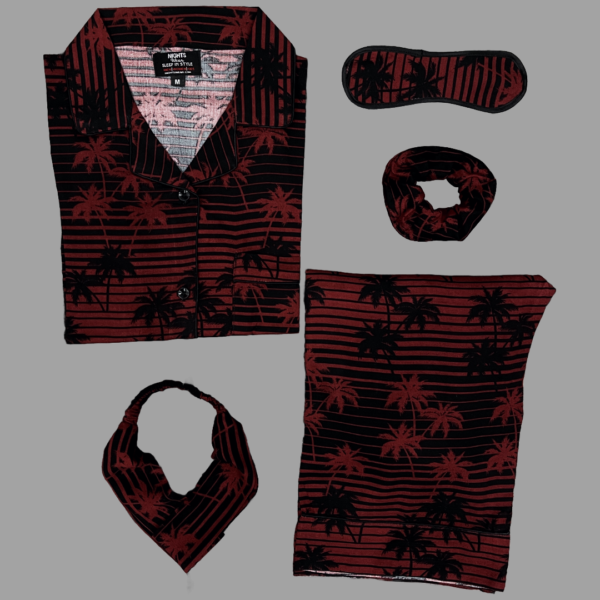 Summer Linen PJ's Set- L-848