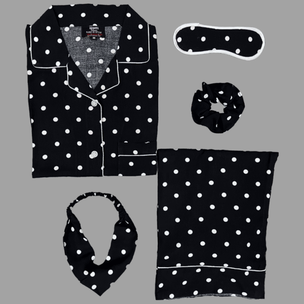 Summer Linen PJ's Set- L-1072