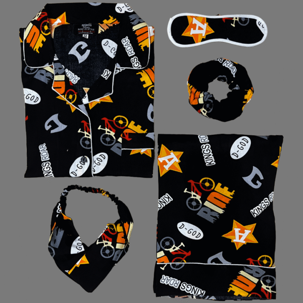 Summer Linen PJ's Set- L-905