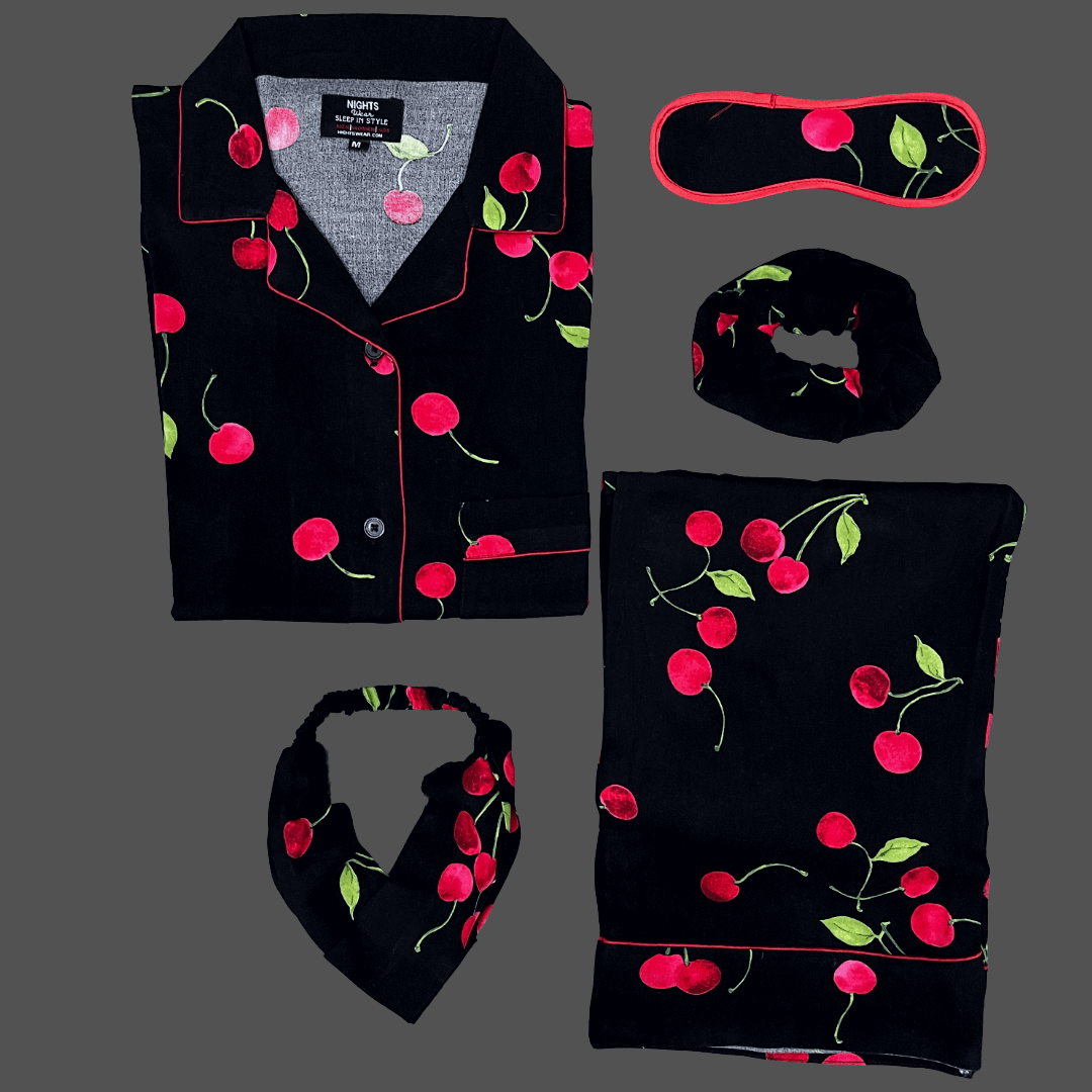 Summer Linen PJ's Set- L-971