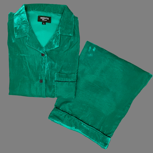 Velvet Night Dress- V-11