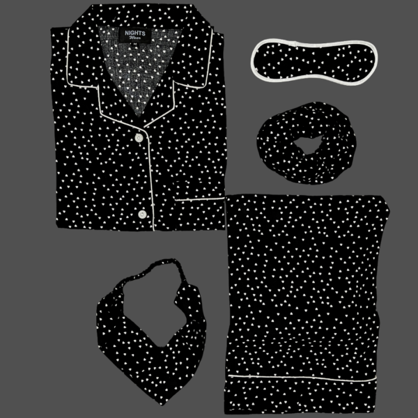 Summer Linen PJ's Set- L-1115