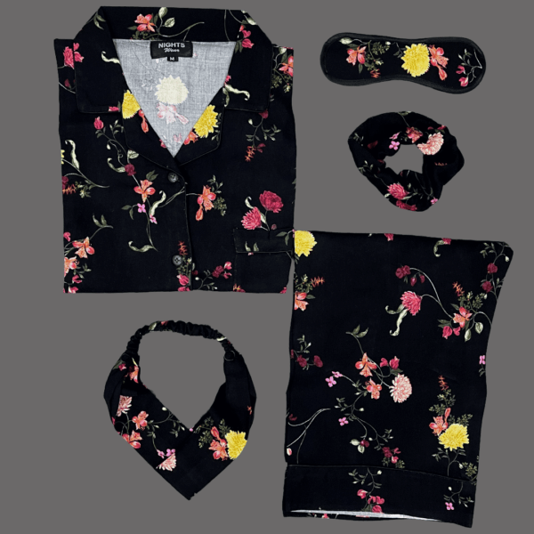 Summer Linen PJ's Set- L-1135