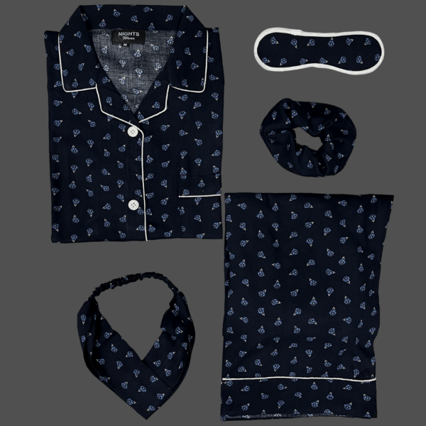 Summer Linen PJ's Set- L-1141