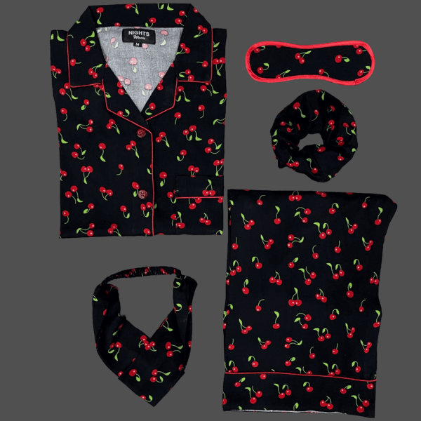 Summer Linen PJ's Set- L-1139