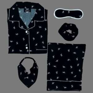 Summer Linen PJ's Set- L-1164