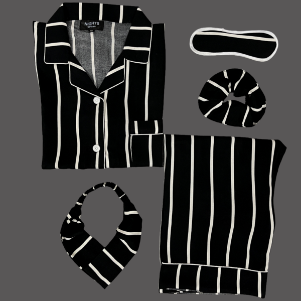 Summer Linen PJ's Set- L-1179