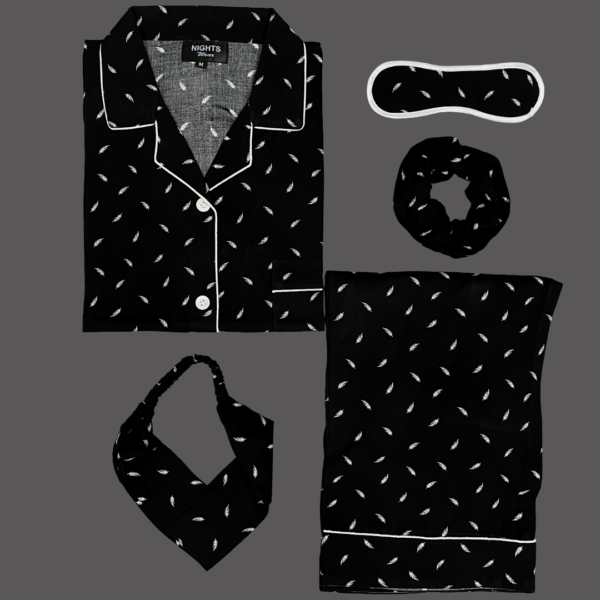 Summer Linen PJ's Set- L-1174