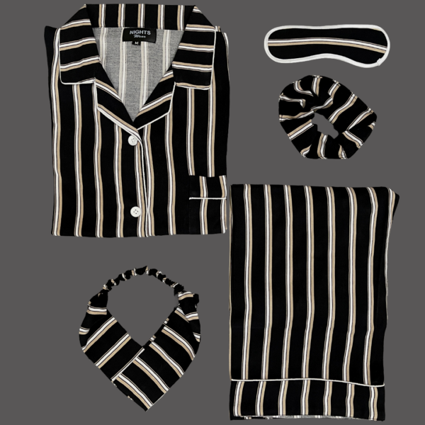 Summer Linen PJ's Set- L-1167