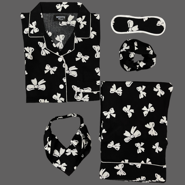 Summer Linen PJ's Set- L-1201