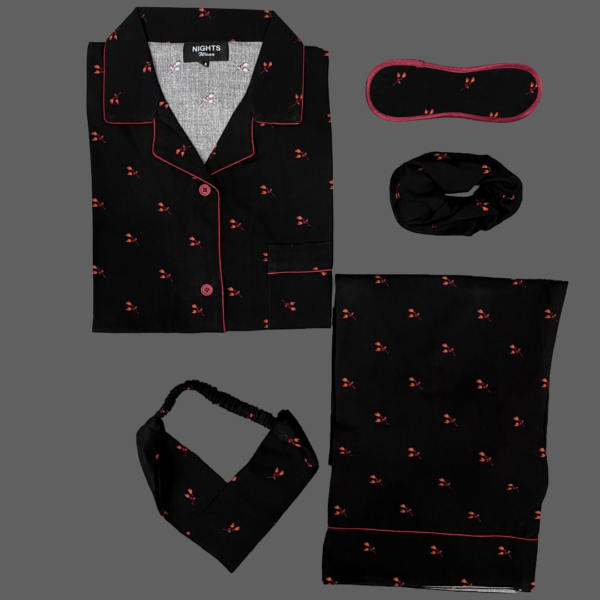 Summer Linen PJ's Set- L-1195