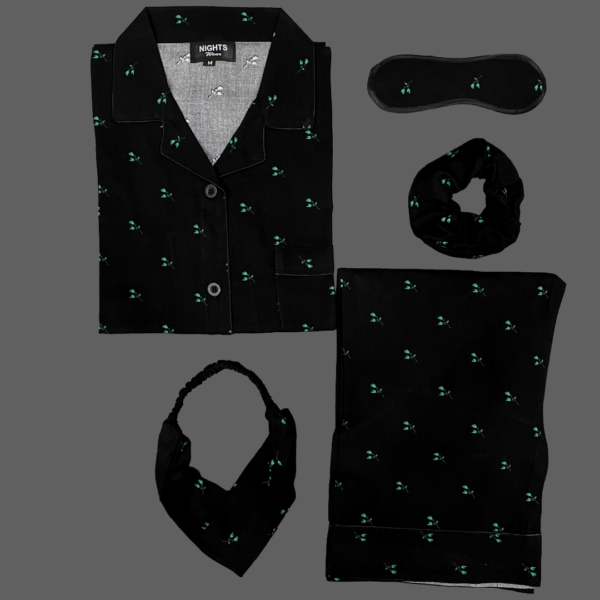 Summer Linen PJ's Set- L-1191