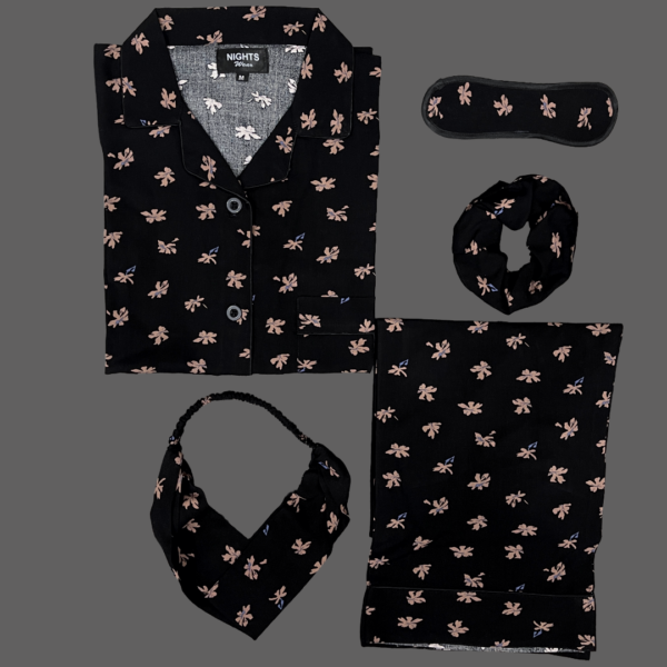 Summer Linen PJ's Set- L-1193