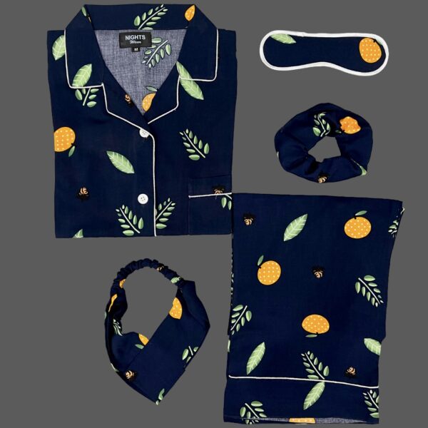 Summer Linen PJ's Set- L-1199