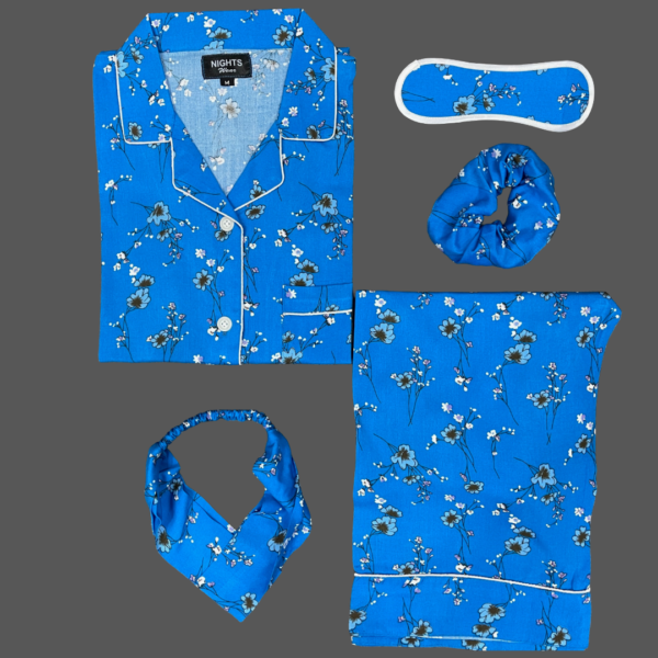 Summer Linen PJ's Set- L-1230