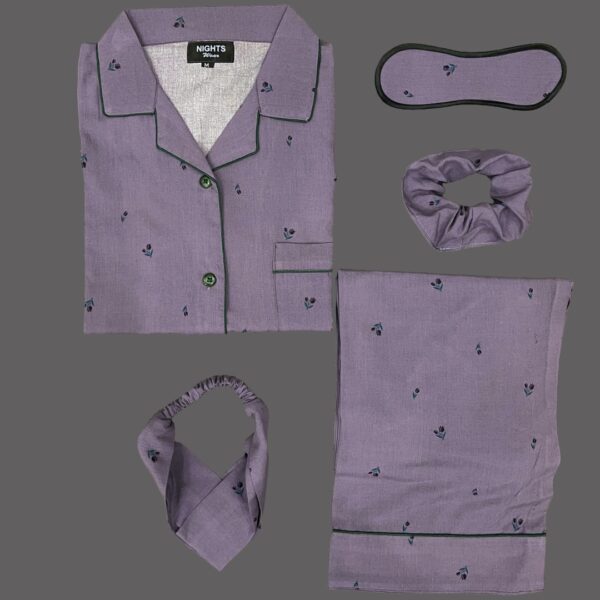 Summer Linen PJ's Set- L-1210