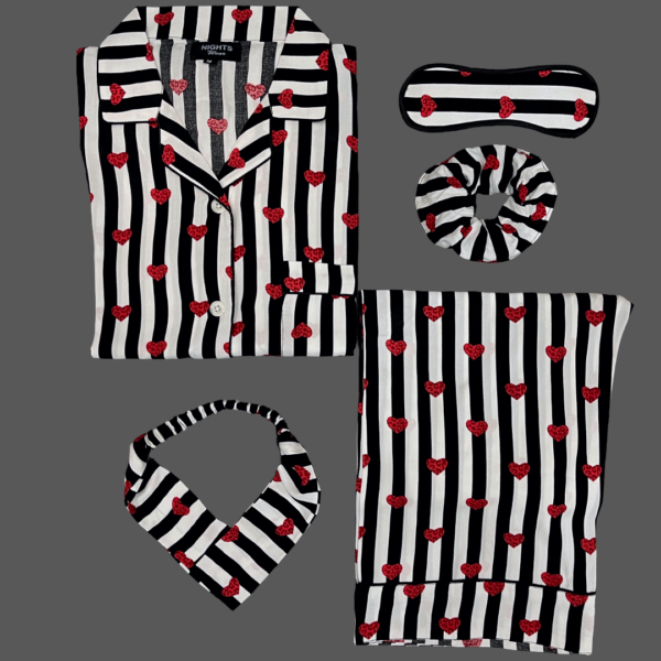 Summer Linen PJ's Set - L-1516