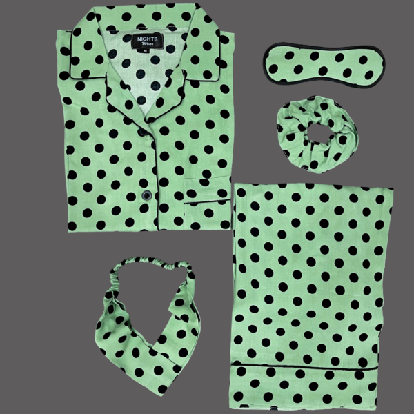 Summer Linen PJ's Set- L-1282