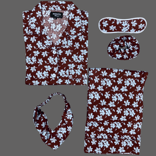 Summer Linen PJ's Set - L-1318