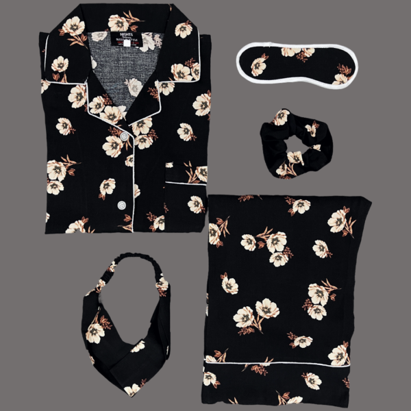 Summer Linen PJ's Set - L-1333