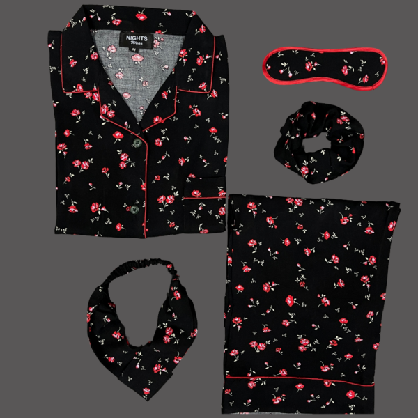 Summer Linen PJ's Set - L-1371