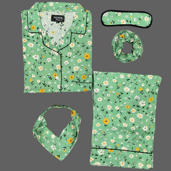 Summer Linen PJ's Set - L-1467