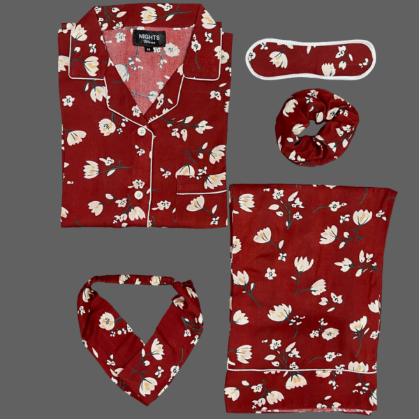Summer Linen PJ's Set - L-1480