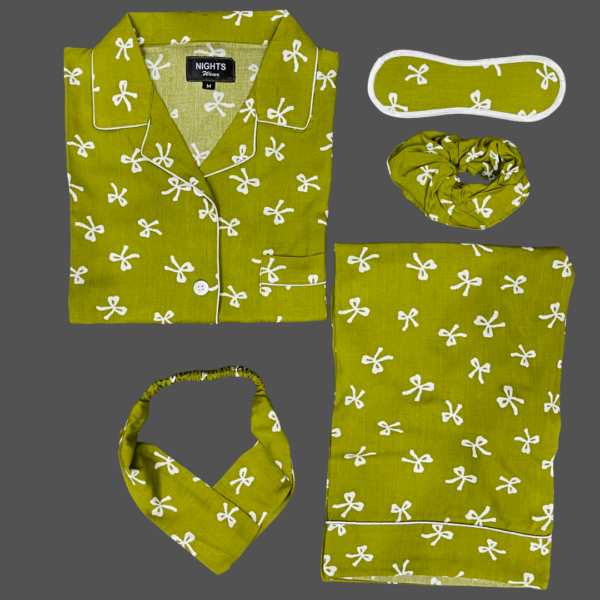 Summer Linen PJ's Set - L-1488