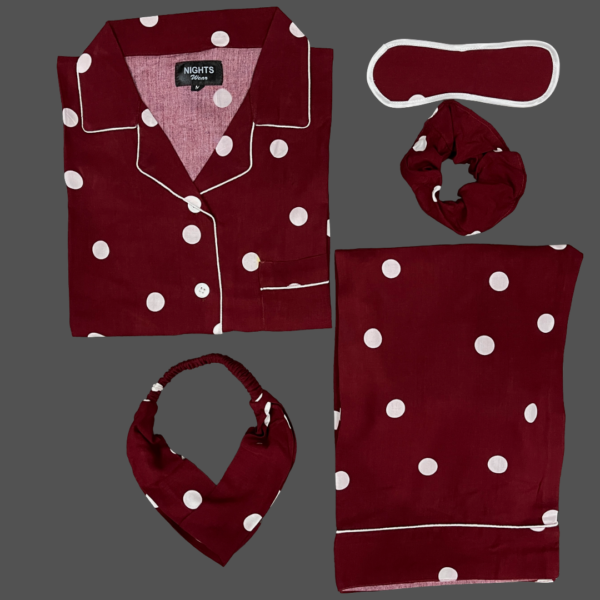Summer Linen PJ's Set - L-1504