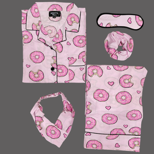 Summer Linen PJ's Set - L-1539