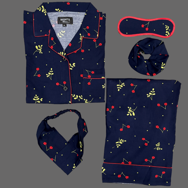 Summer Linen PJ's Set - L-1536