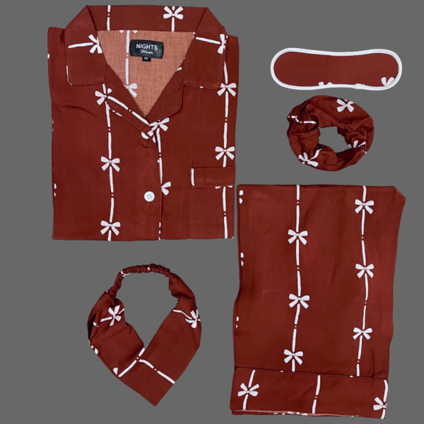 Summer Linen PJ's Set - L-1525
